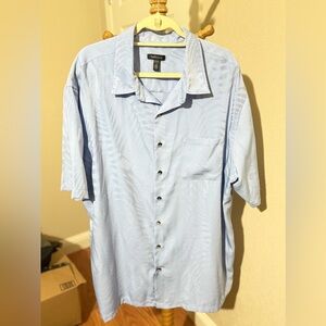 4/$15 2XLT Van Heusen Short Sleeve Button-Up Casual Shirt